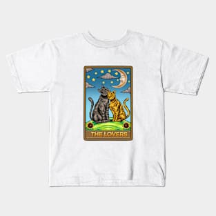 The lovers tarot carde Kids T-Shirt